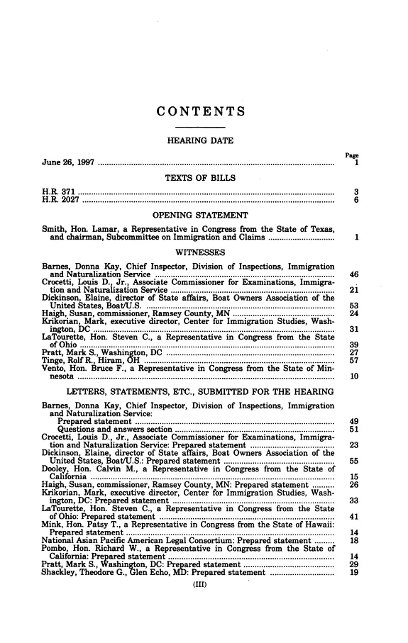 Cover of Hmong Veterans' Naturalization Act of 1997: Hearing Before the Subcommittee on Immigration and Claims by United States. Congress. House. Committee on the Judiciary. Subcommittee on Immigration and Claims
